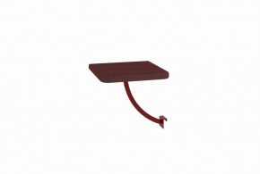 Полка прикроватная квадратная (МилСон) в Тарко-Сале - tarko-sale.mebel24.online | фото 8