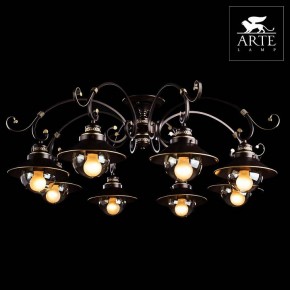 Потолочная люстра Arte Lamp Grazioso A4577PL-8CK в Тарко-Сале - tarko-sale.mebel24.online | фото 3