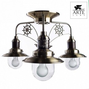 Потолочная люстра Arte Lamp Sailor A4524PL-3AB в Тарко-Сале - tarko-sale.mebel24.online | фото 2