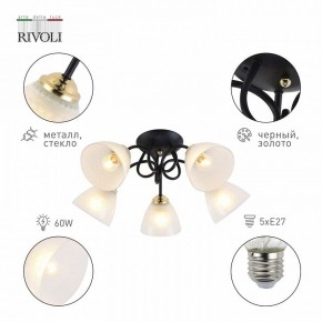 Потолочная люстра Rivoli Luiza Б0054904 в Тарко-Сале - tarko-sale.mebel24.online | фото 4