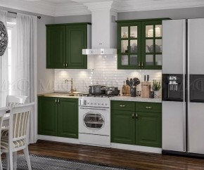 ПРЕСТИЖ Кухонный гарнитур 1600/900 (Зеленый) в Тарко-Сале - tarko-sale.mebel24.online | фото