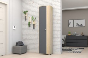 Прихожая Монако-2 (Дуб Сонома/Графит) в Тарко-Сале - tarko-sale.mebel24.online | фото 11