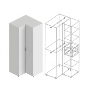Прихожая "Сандра" (модульная) в Тарко-Сале - tarko-sale.mebel24.online | фото 11