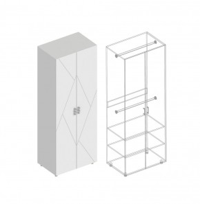 Прихожая "Сандра" (модульная) в Тарко-Сале - tarko-sale.mebel24.online | фото 17