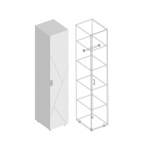 Прихожая "Сандра" (модульная) в Тарко-Сале - tarko-sale.mebel24.online | фото 26