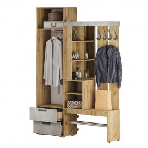 Прихожая Трамп (крафт/бетон) в Тарко-Сале - tarko-sale.mebel24.online | фото 4