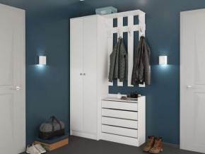 Прихожая Ямайка Белый в Тарко-Сале - tarko-sale.mebel24.online | фото