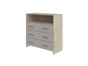 PROxSON Комод Varna (ЛДСП+ткань Бунратти/Savana Milk (молочный)) 90x40 в Тарко-Сале - tarko-sale.mebel24.online | фото