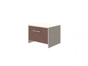 PROxSON Тумба Varna (ЛДСП Дуб Шамони+ткань Дуб Шамони светлый/Tesla Брауни) 51x40 в Тарко-Сале - tarko-sale.mebel24.online | фото