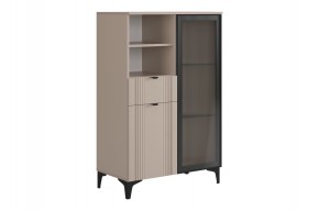 РИЧ Комод 2 со стеклом в Тарко-Сале - tarko-sale.mebel24.online | фото 1