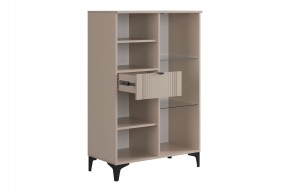 РИЧ Комод 2 со стеклом в Тарко-Сале - tarko-sale.mebel24.online | фото 4