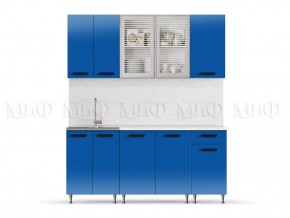 РИО-1 ЛДСП Кухонный гарнитур 1,8 м (Синий) в Тарко-Сале - tarko-sale.mebel24.online | фото