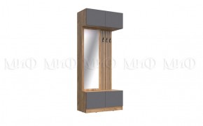 РОДЖИНА Прихожая (модульная) графит в Тарко-Сале - tarko-sale.mebel24.online | фото 4