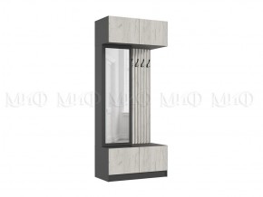 РОДЖИНА Прихожая (модульная) графит/дуб крафт белый в Тарко-Сале - tarko-sale.mebel24.online | фото 4