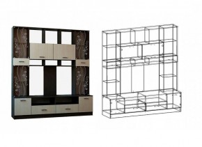 САБИНА ГОСТИНАЯ НАБОР №ВД-1 (венге/дуб белфорт) в Тарко-Сале - tarko-sale.mebel24.online | фото 4