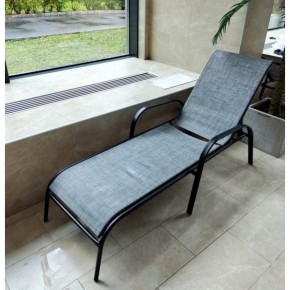 Шезлонг-лежак Бирма MC-2051C Grey в Тарко-Сале - tarko-sale.mebel24.online | фото 2