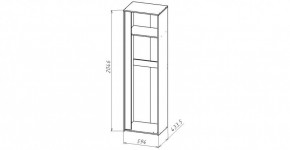 ЛИНДА-2 Шкаф 1-о дверный для одежды (ЛНД.02) в Тарко-Сале - tarko-sale.mebel24.online | фото 2