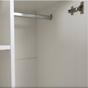Шкаф 2-х створчатый Симпл ШК-03 (белый) в Тарко-Сале - tarko-sale.mebel24.online | фото 9