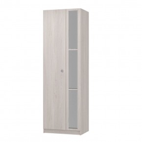Шкаф 2-х створчатый Зарина ШК-01 (ясень белый) в Тарко-Сале - tarko-sale.mebel24.online | фото