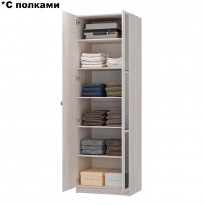 Шкаф 2-х створчатый Зарина ШК-01 (ясень белый) в Тарко-Сале - tarko-sale.mebel24.online | фото 3