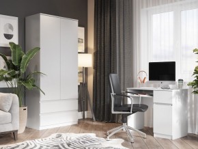 Шкаф 2-ств. с 2 ящиками "Бьянко" в Тарко-Сале - tarko-sale.mebel24.online | фото 4