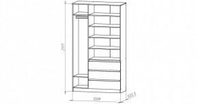 НИЦЦА-2 Шкаф 3-х дверный (НЦ.02) в Тарко-Сале - tarko-sale.mebel24.online | фото 2