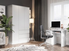Шкаф 3-ств. с 3 ящиками "Бьянко" в Тарко-Сале - tarko-sale.mebel24.online | фото 4