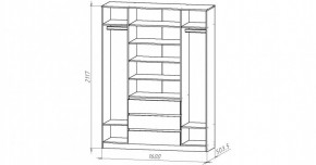 НИЦЦА-3 Шкаф 4-х дверный (НЦ.03) в Тарко-Сале - tarko-sale.mebel24.online | фото 2