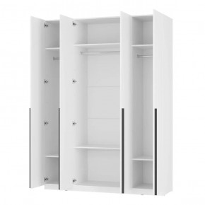 Шкаф 4-х створчатый Айрон ШК-13 (белый) в Тарко-Сале - tarko-sale.mebel24.online | фото 2