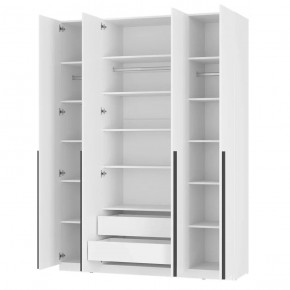Шкаф 4-х створчатый Айрон ШК-13 (белый) в Тарко-Сале - tarko-sale.mebel24.online | фото 9