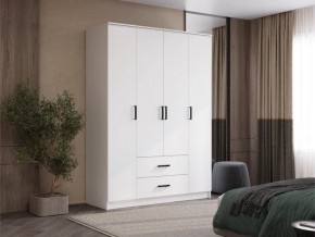 Шкаф 4-х створчатый Титан (белый) в Тарко-Сале - tarko-sale.mebel24.online | фото 5