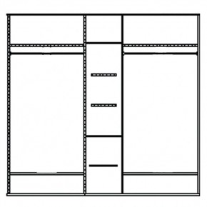 Шкаф для одежды Лика (ММ-137-01/05Б) в Тарко-Сале - tarko-sale.mebel24.online | фото 4