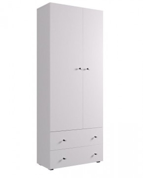 Шкаф ДМ 800 с 2-мя ящиками (ясень шимо) в Тарко-Сале - tarko-sale.mebel24.online | фото 4