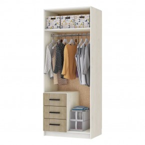 Шкаф Хогвартс (дуб крафт белый/дуб крафт серый) в Тарко-Сале - tarko-sale.mebel24.online | фото 2