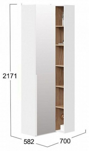 Шкаф комбинированный Порто СМ-393.21.025 в Тарко-Сале - tarko-sale.mebel24.online | фото 2