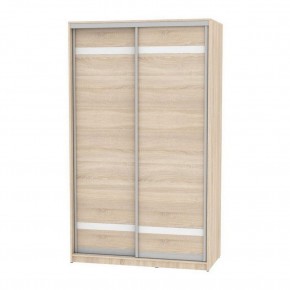 Шкаф-купе B-220х135х60-2 "Белла" (D9D9) в Тарко-Сале - tarko-sale.mebel24.online | фото
