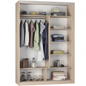 Шкаф-купе B-220х160х60-2 "Белла" в Тарко-Сале - tarko-sale.mebel24.online | фото