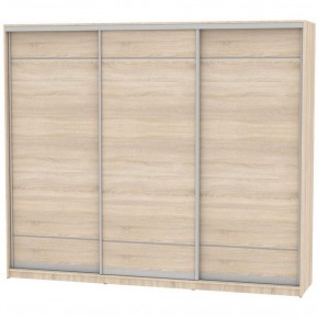 Шкаф-купе B-220х270х60-3 "Белла" (D7D7D7) в Тарко-Сале - tarko-sale.mebel24.online | фото