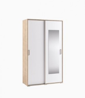 Шкаф-купе Бланка Дуб сонома/Белый в Тарко-Сале - tarko-sale.mebel24.online | фото 1