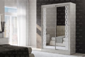 Шкаф-купе Флоренция 1,5 с 2 зеркалами в Тарко-Сале - tarko-sale.mebel24.online | фото 1