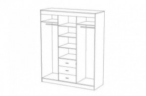 Шкаф-купе Фортуна (Венге/Дуб Белфорд) в Тарко-Сале - tarko-sale.mebel24.online | фото 2