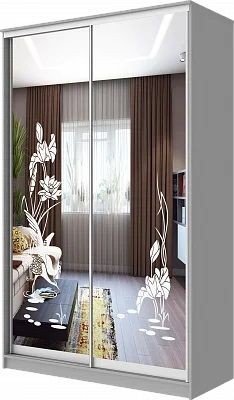 Шкаф-купе ХИТ 24-12/2-66 ЦАПЛИ в Тарко-Сале - tarko-sale.mebel24.online | фото