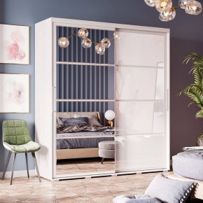 Шкаф-купе Крафт-6 1.6 м ШКК-06 (ясень белый) в Тарко-Сале - tarko-sale.mebel24.online | фото