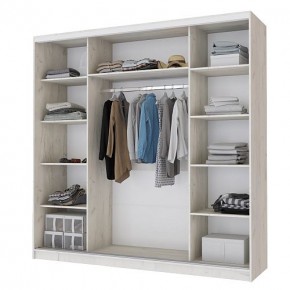 Шкаф-купе Неаполь 2.2 с 2-мя зеркалами в Тарко-Сале - tarko-sale.mebel24.online | фото 2