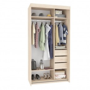 Шкаф-купе с зеркалом T-1-230х120х60-M (4-4) в Тарко-Сале - tarko-sale.mebel24.online | фото