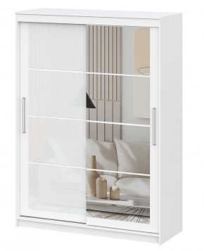 Шкаф-купе ШКП 3 (1600) серия 2 (белый текстурный) в Тарко-Сале - tarko-sale.mebel24.online | фото