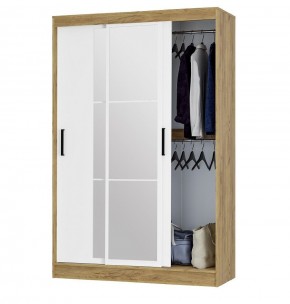Шкаф-купе Тайм ШКК-03 (крафт/белый) в Тарко-Сале - tarko-sale.mebel24.online | фото 2
