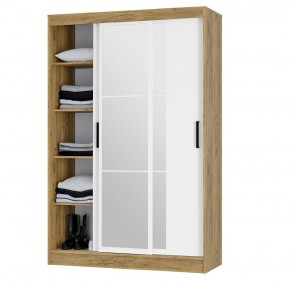 Шкаф-купе Тайм ШКК-03 (крафт/белый) в Тарко-Сале - tarko-sale.mebel24.online | фото 3