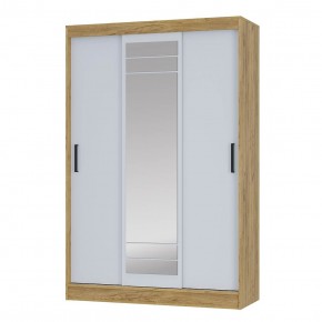 Шкаф-купе Тео ШКК-02 (крафт/белый) в Тарко-Сале - tarko-sale.mebel24.online | фото 2