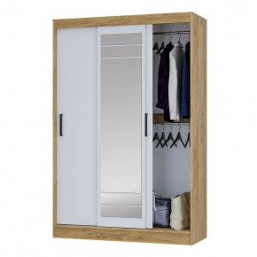 Шкаф-купе Тео ШКК-02 (крафт/белый) в Тарко-Сале - tarko-sale.mebel24.online | фото 3